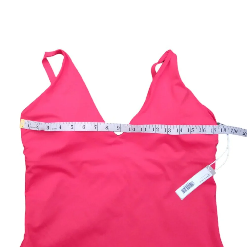 Everlane ReNew red full swim suit sz XL NEW